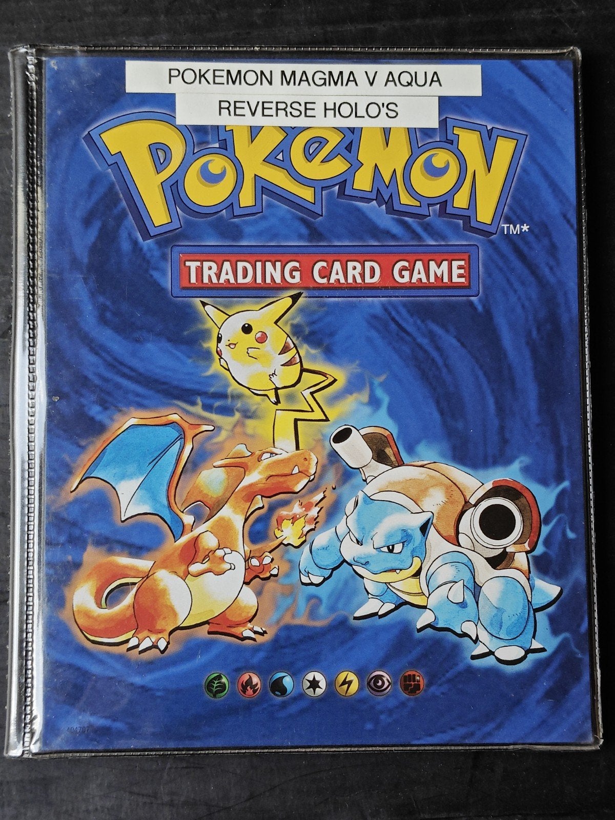Pokemon Mapje - Old School, Hobby en Vrije tijd, Verzamelkaartspellen | Pokémon, Ophalen of Verzenden, Gebruikt, Overige typen