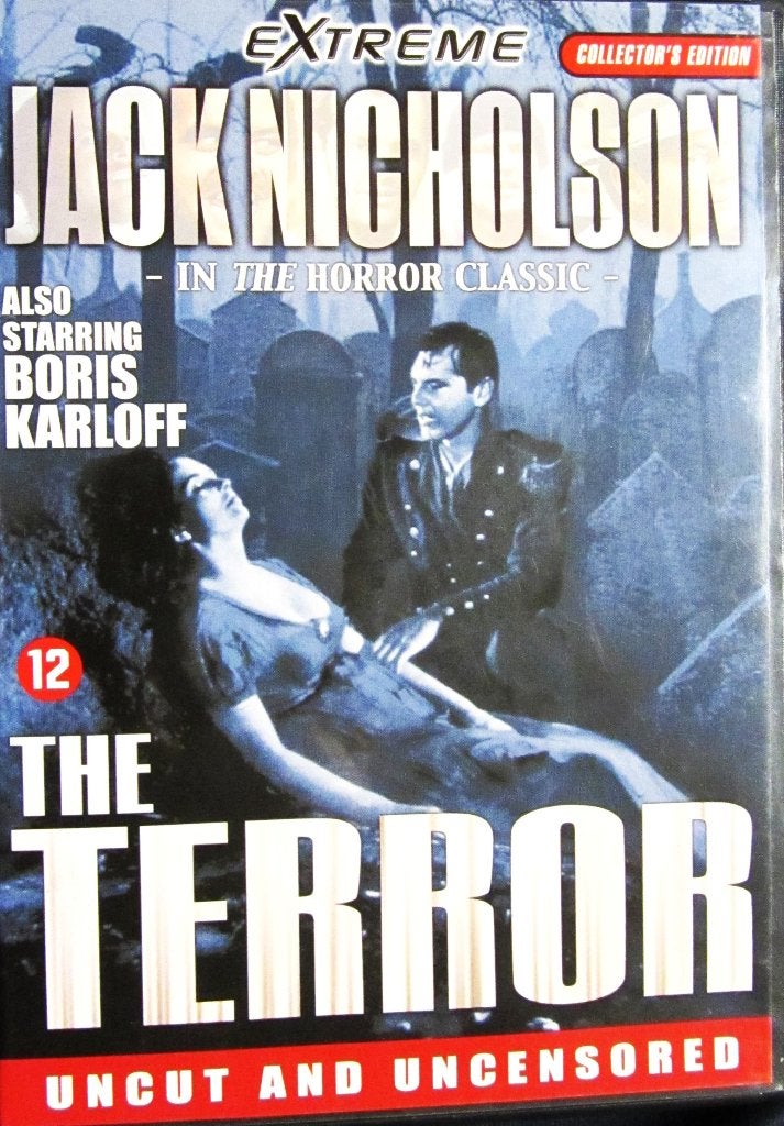 DVD THRILLER - THE TERROR (JACK NICHOLSON, CD & DVD, Enlèvement ou Envoi, Anglais, Tous les âges, Thriller d'action