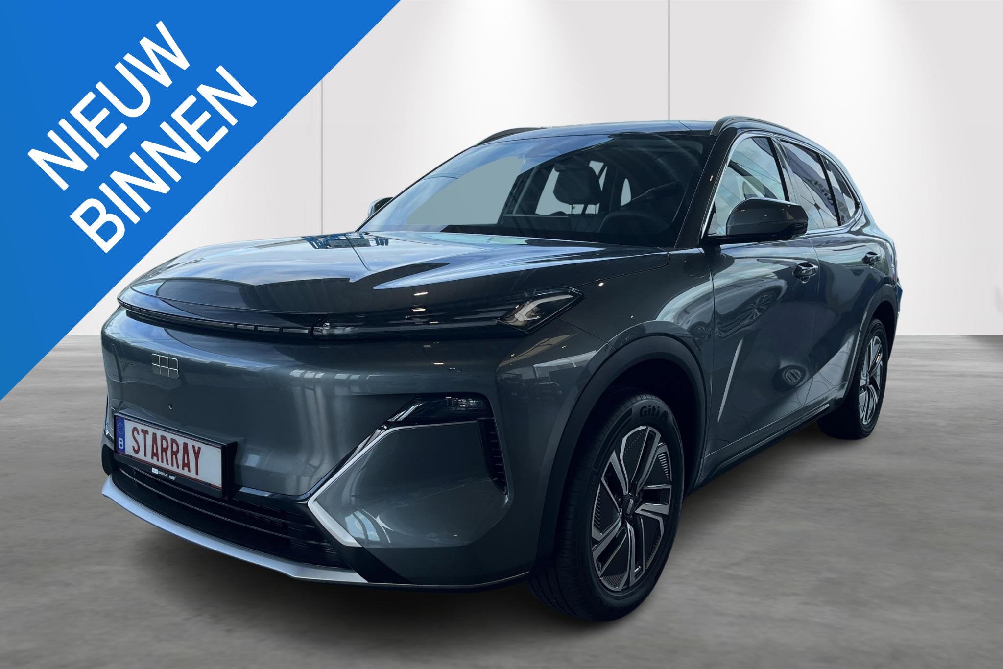 GEELY Starray EM-I 1.5 EM-i PHEV Pro 18,4kWh 8 JAAR of 200.0, Auto's, Lane Keeping Assist, Stof, 4 cilinders, Plug-in hybride