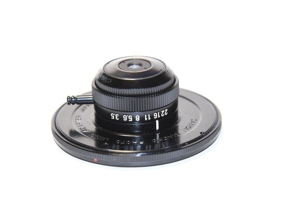Canon Macro Foto 20mm 3,5 voor Canon FD camera's, Canon, Canon FD, Ophalen of Verzenden, Zo goed als nieuw