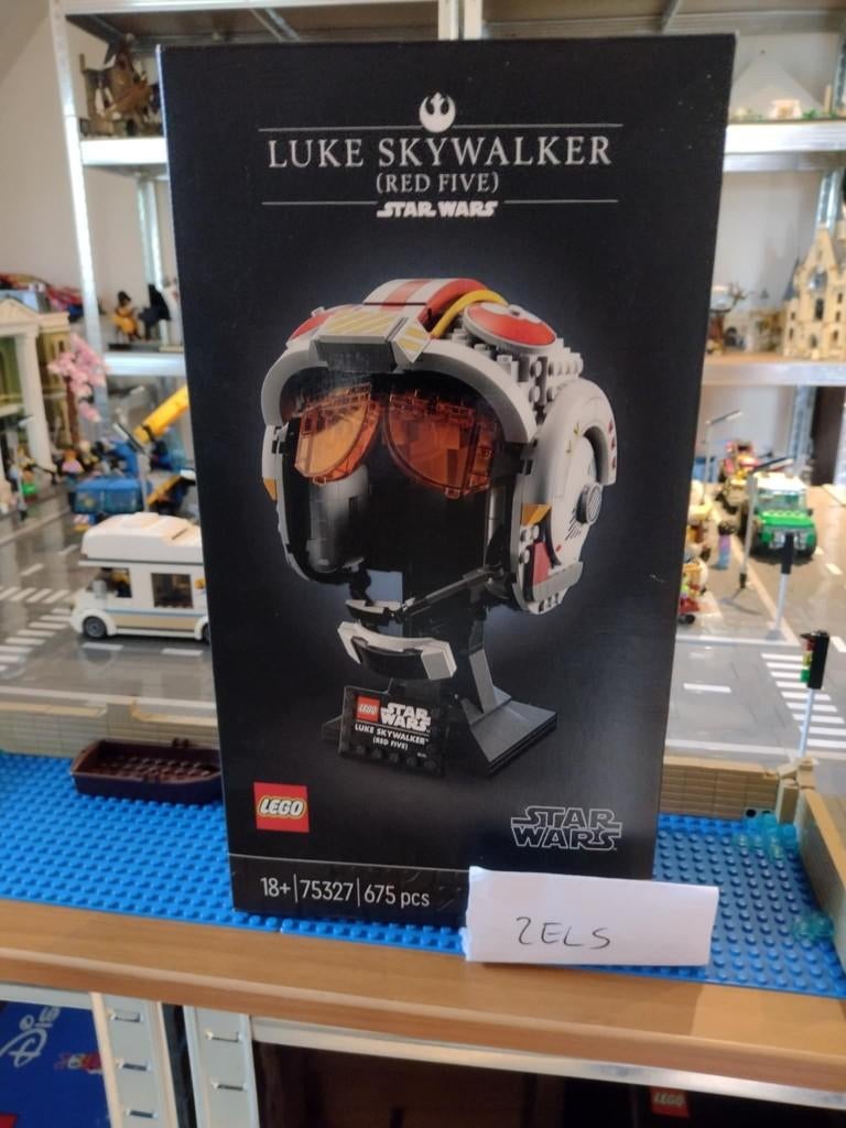 Lego - Luke skywalker red five helmet - 75327, Ophalen of Verzenden, Nieuw, Complete set, Lego