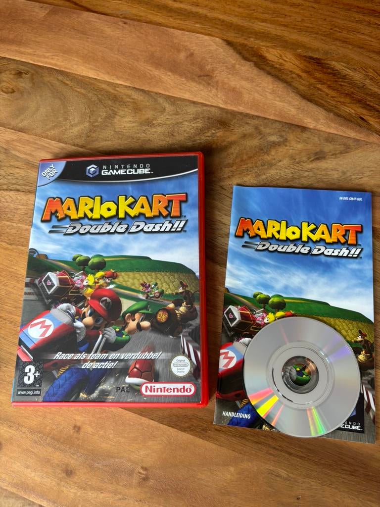 Jeu nintendo gamecube mario kart double dadh !! complet, Ophalen of Verzenden, Gebruikt