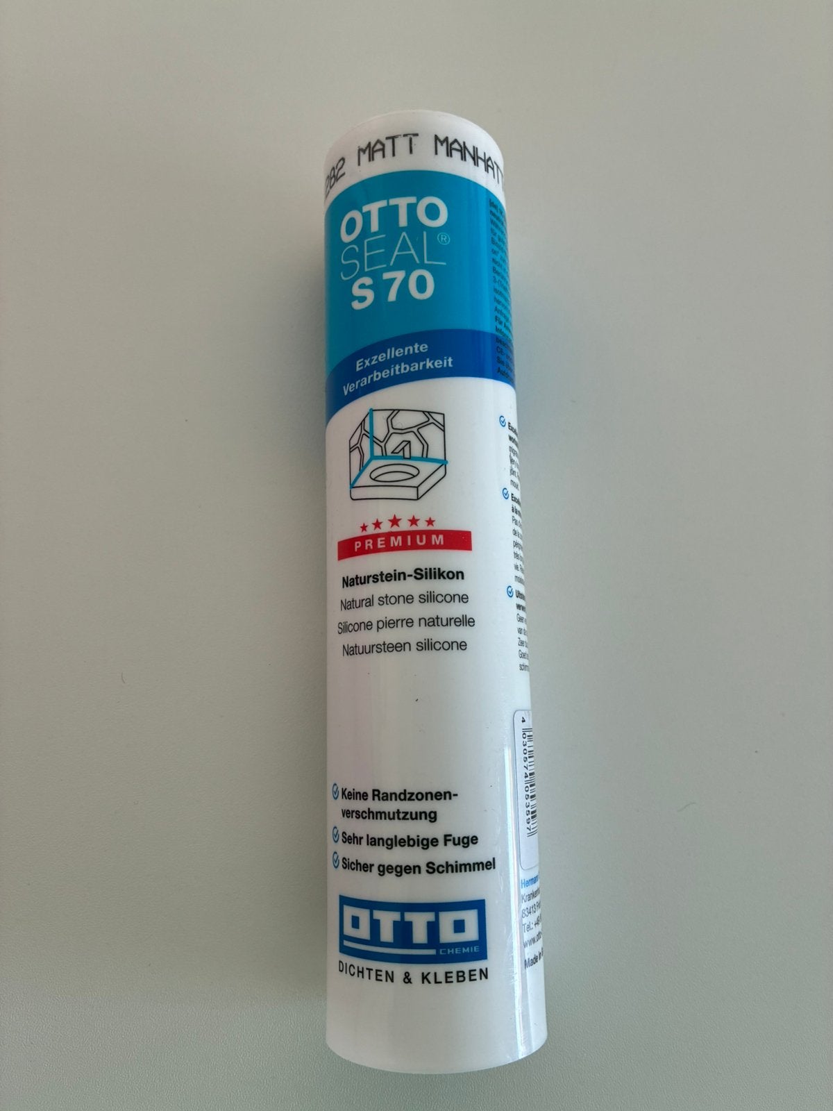 Ottoseal silicone voor buiten of badkamer, Bricolage & Construction, Enlèvement ou Envoi, Neuf, Autres matériaux