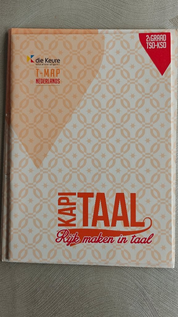 Kapi Taal Taalklapper TSO-KSO 2e année - Die Keure, Livres, Enlèvement ou Envoi, Néerlandais, Die keure, Autres niveaux