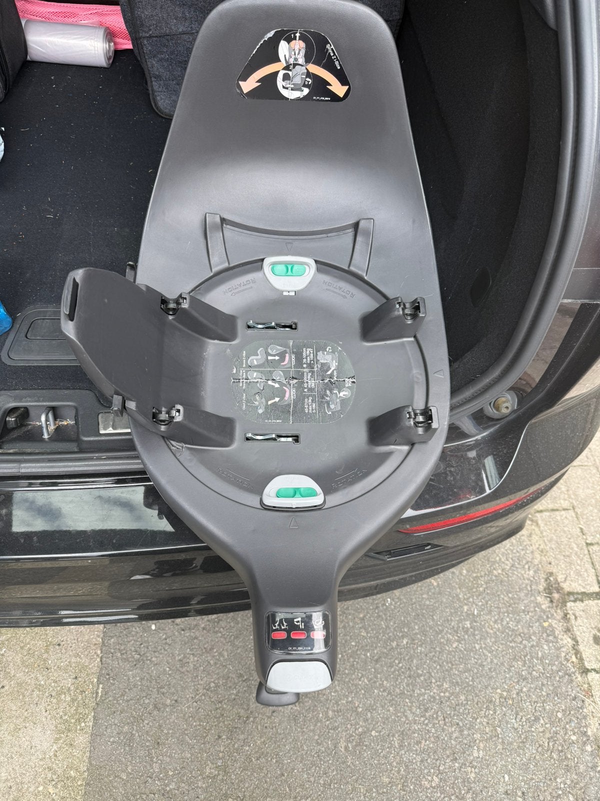 CYBEX ISOFIX Base Z, Ophalen, Zo goed als nieuw, Isofix