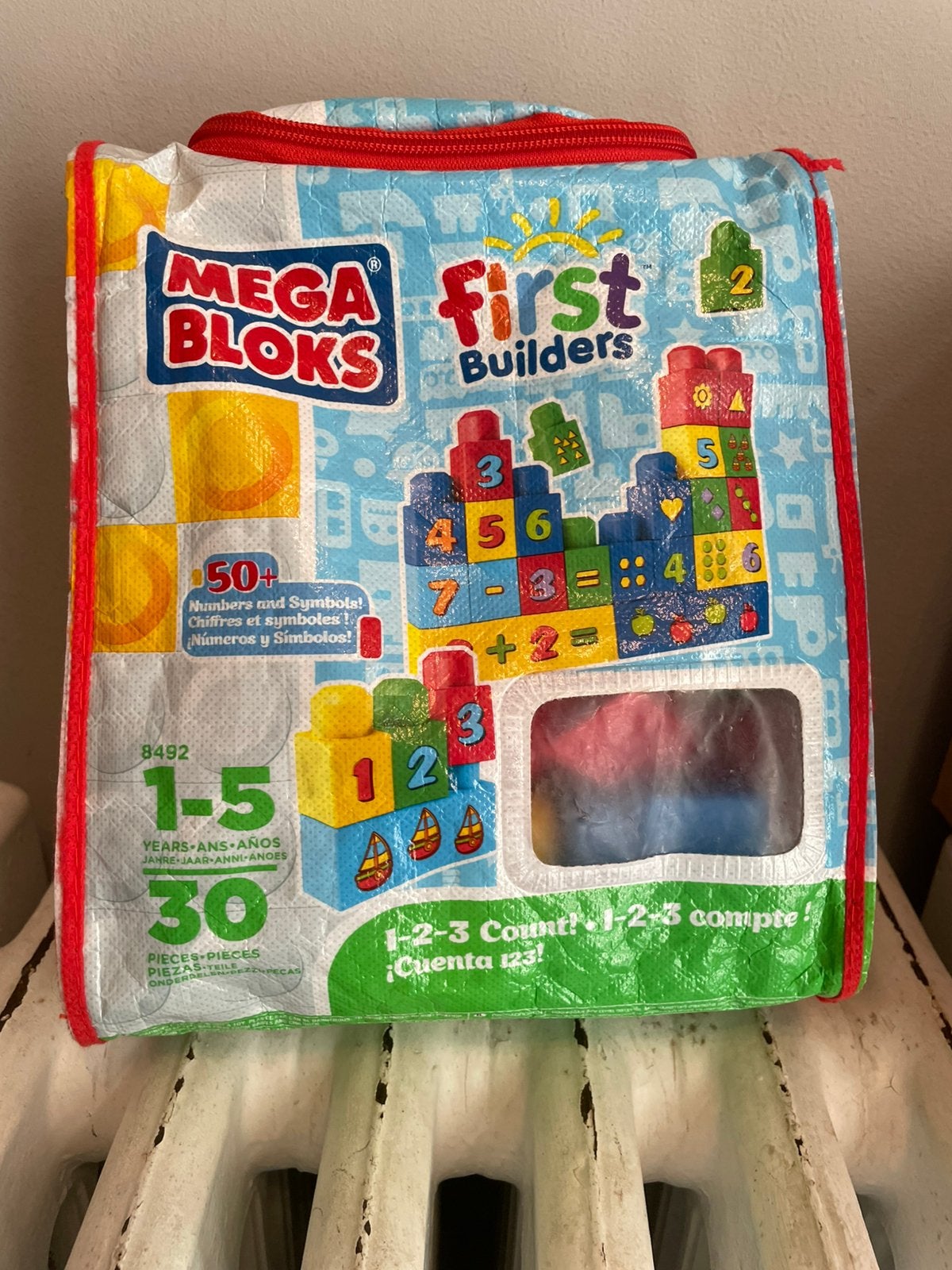 42 pieces de gros lego duplo dans un sac lego mega blocks m, Enlèvement, Comme neuf