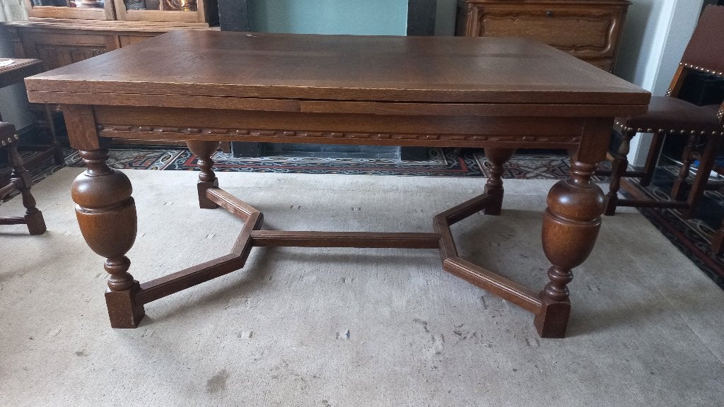 eiken tafel, Antiek en Kunst, Ophalen