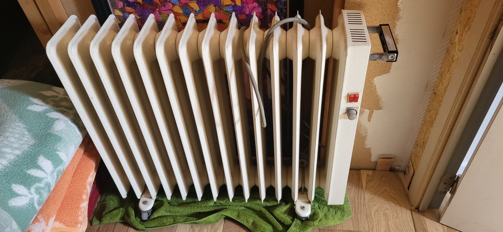 Radiateur à bain d'huile, 800 watts ou plus, Enlèvement ou Envoi, Utilisé, Radiateur