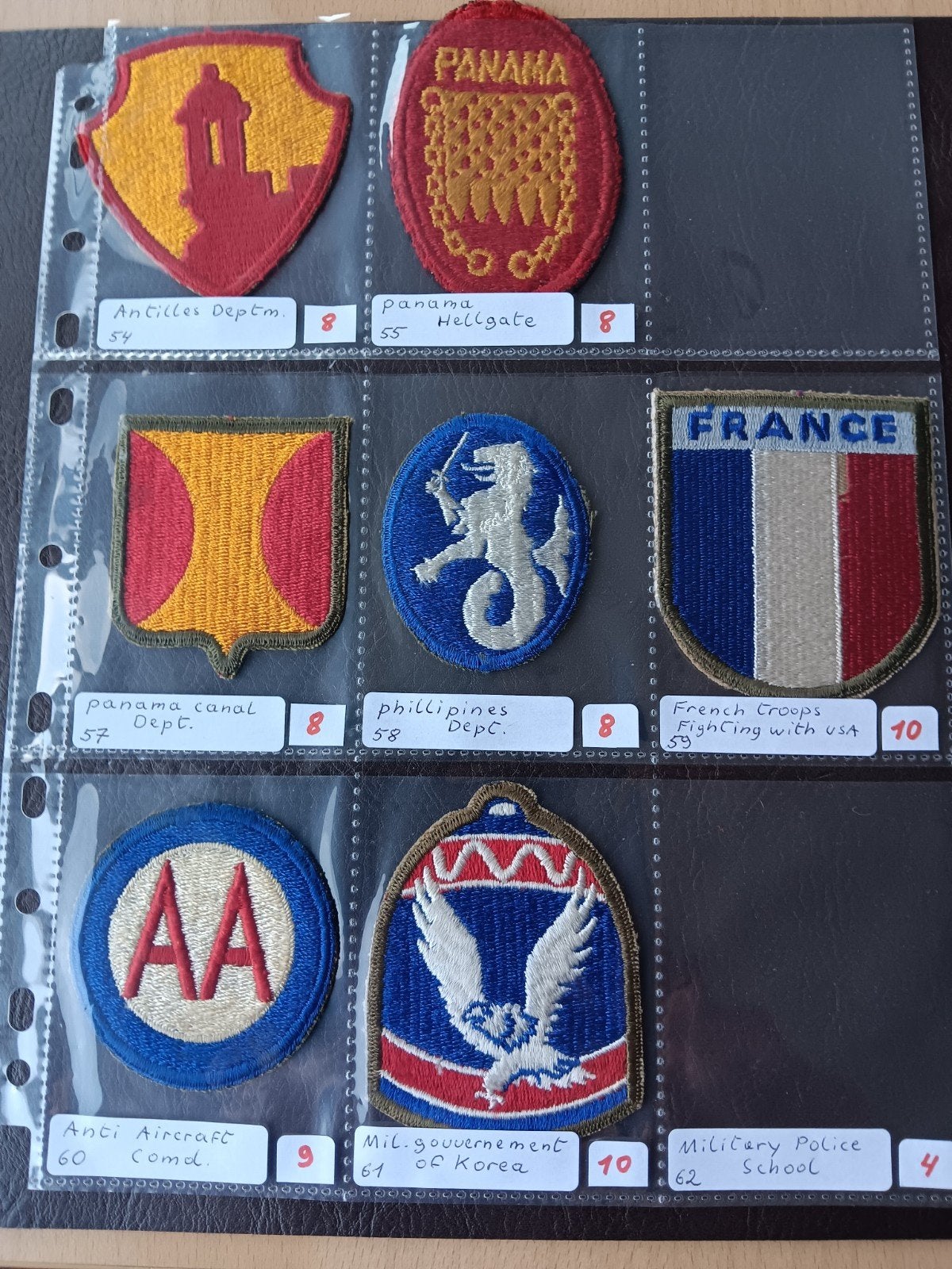 us ww2 patches, Enlèvement ou Envoi
