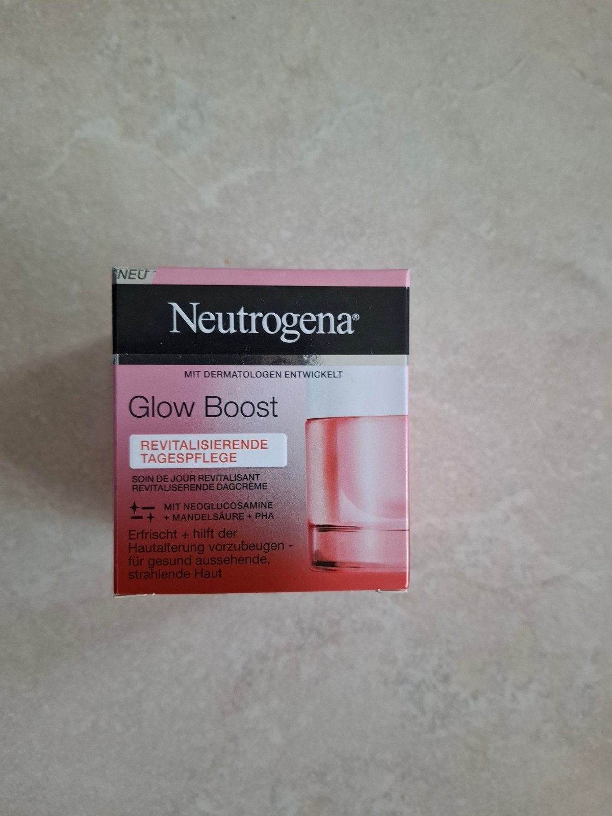 Crème de jour revitalisante Neutrogena Glow Boost - 50 ml (N, Enlèvement
