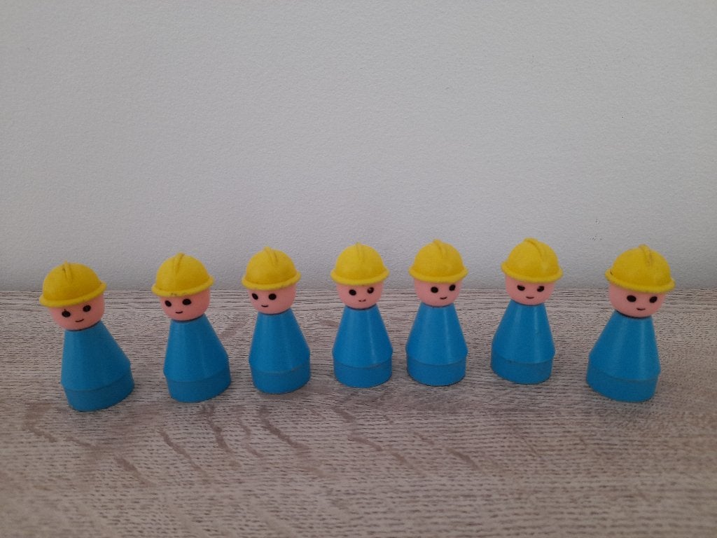Vintage figuurtjes Clairbois, Verzamelen, Ophalen of Verzenden, Gebruikt