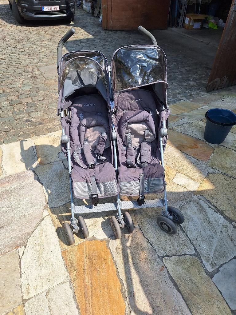 Mc Larren duo buggy voor 25 euro, Ophalen, Gebruikt, Maclaren, Duomodel