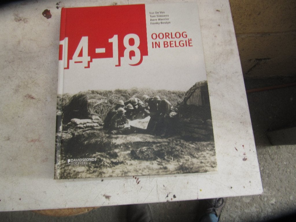 militair -oorlog in belgie 1914-1918, Verzenden, Voor 1940, Zo goed als nieuw