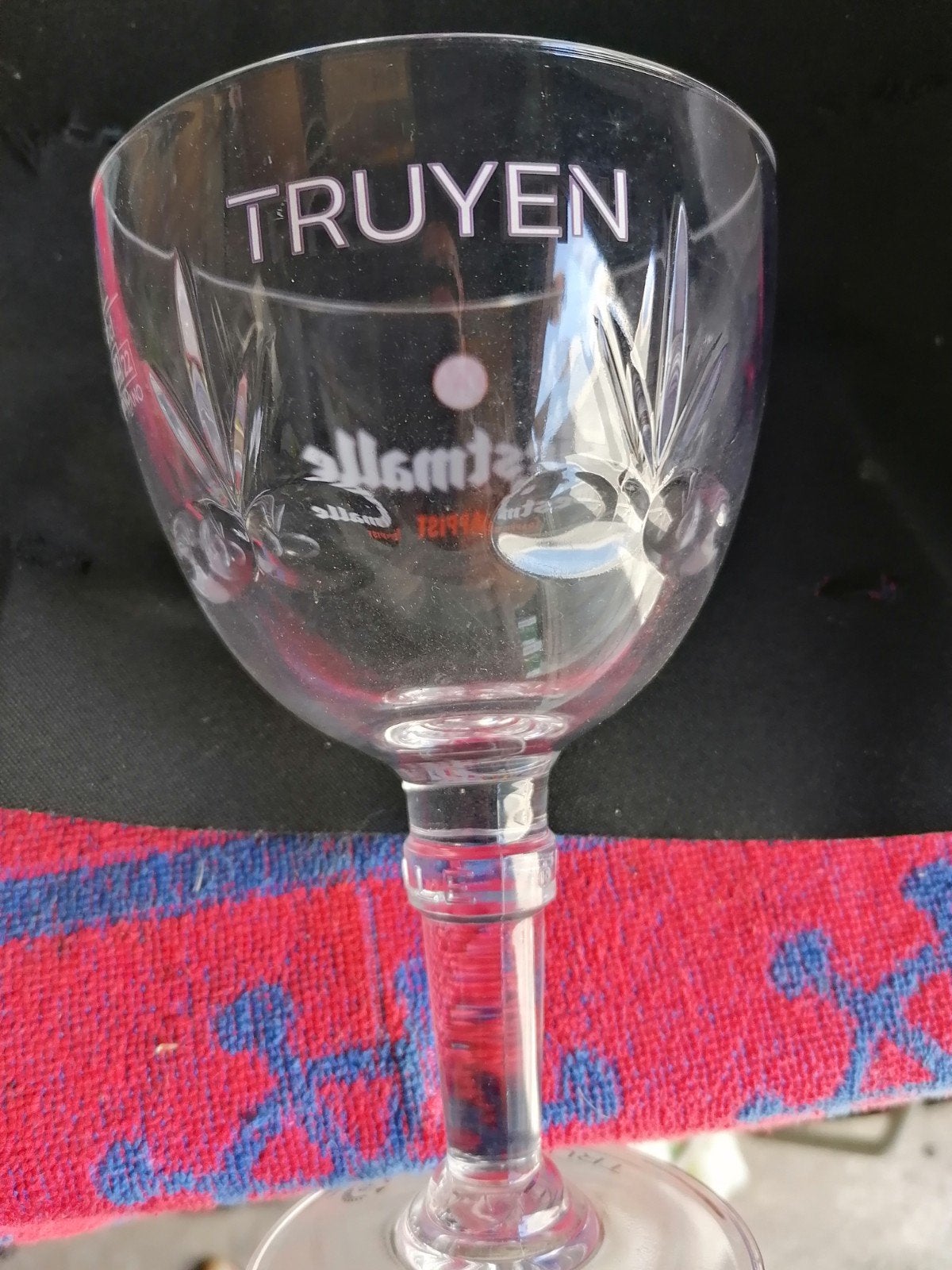 Westmalle reklameglas "Truyen"., Enlèvement ou Envoi