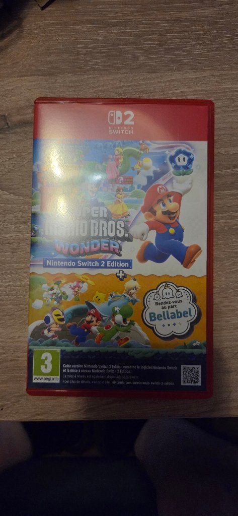 Super mario wonder switch 2, Comme neuf, Enlèvement, À partir de 3 ans, 3 joueurs ou plus