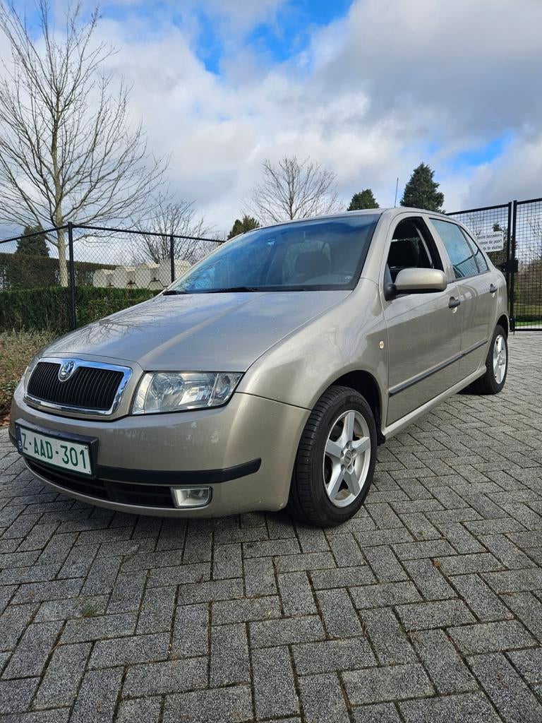 SKODA FABIA/1.2BENZINE/1EIGENAAR/€4/DEALER ONDERHOUDEN, Auto's, 135 g/km, Beige, Bedrijf, 5 deurs