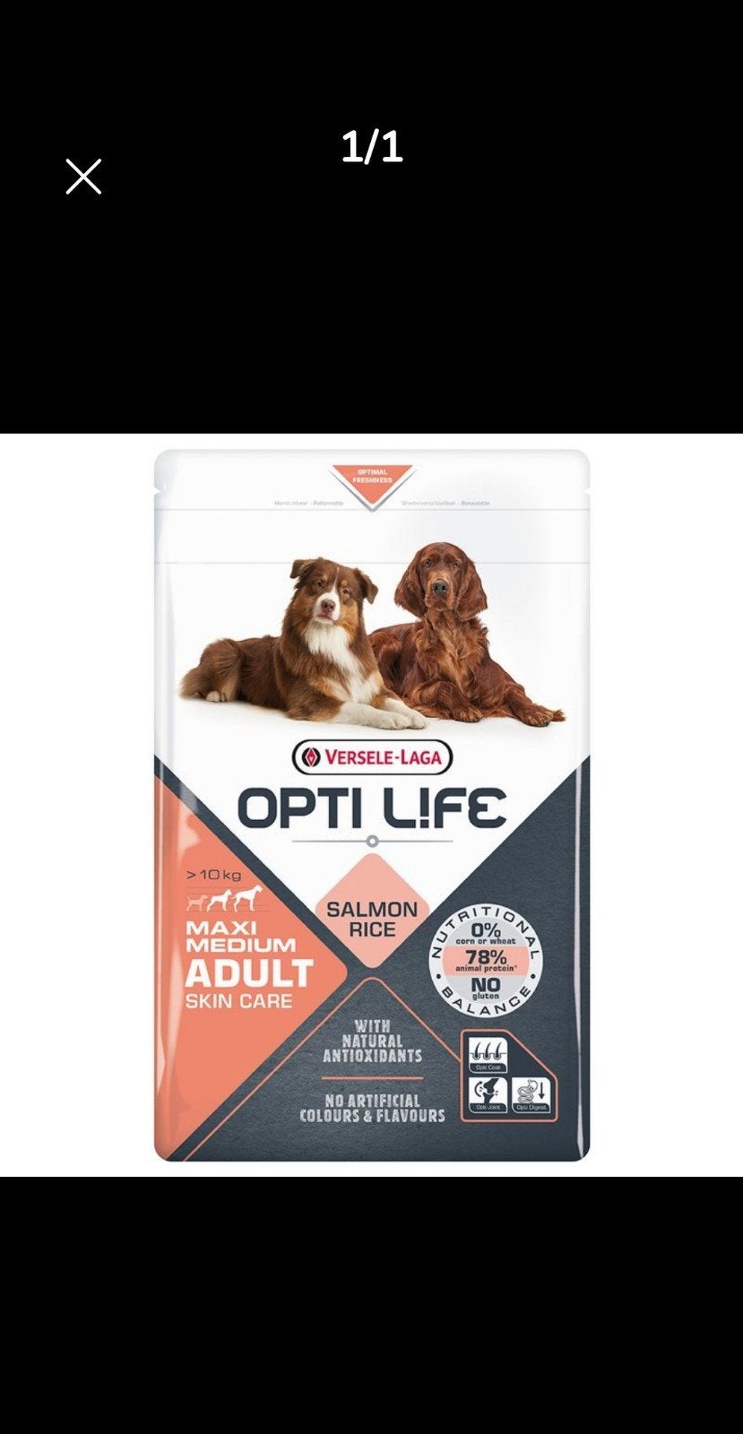 Opti life zalm 12,5 kg nog in doos, Ophalen