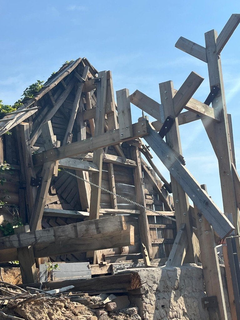 Brandhout - gratis, 6 m³ of meer, Ophalen, Blokken
