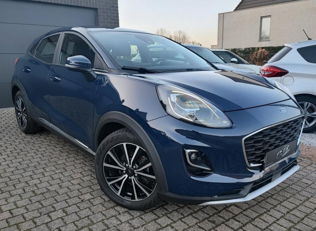 FORD Puma 1.0Hybrid Titanium*2JR GARANTIE*VEEL OPTIES!!, Auto's, Ford, Bedrijf, Te koop, Puma, 360° camera, ABS, Achteruitrijcamera