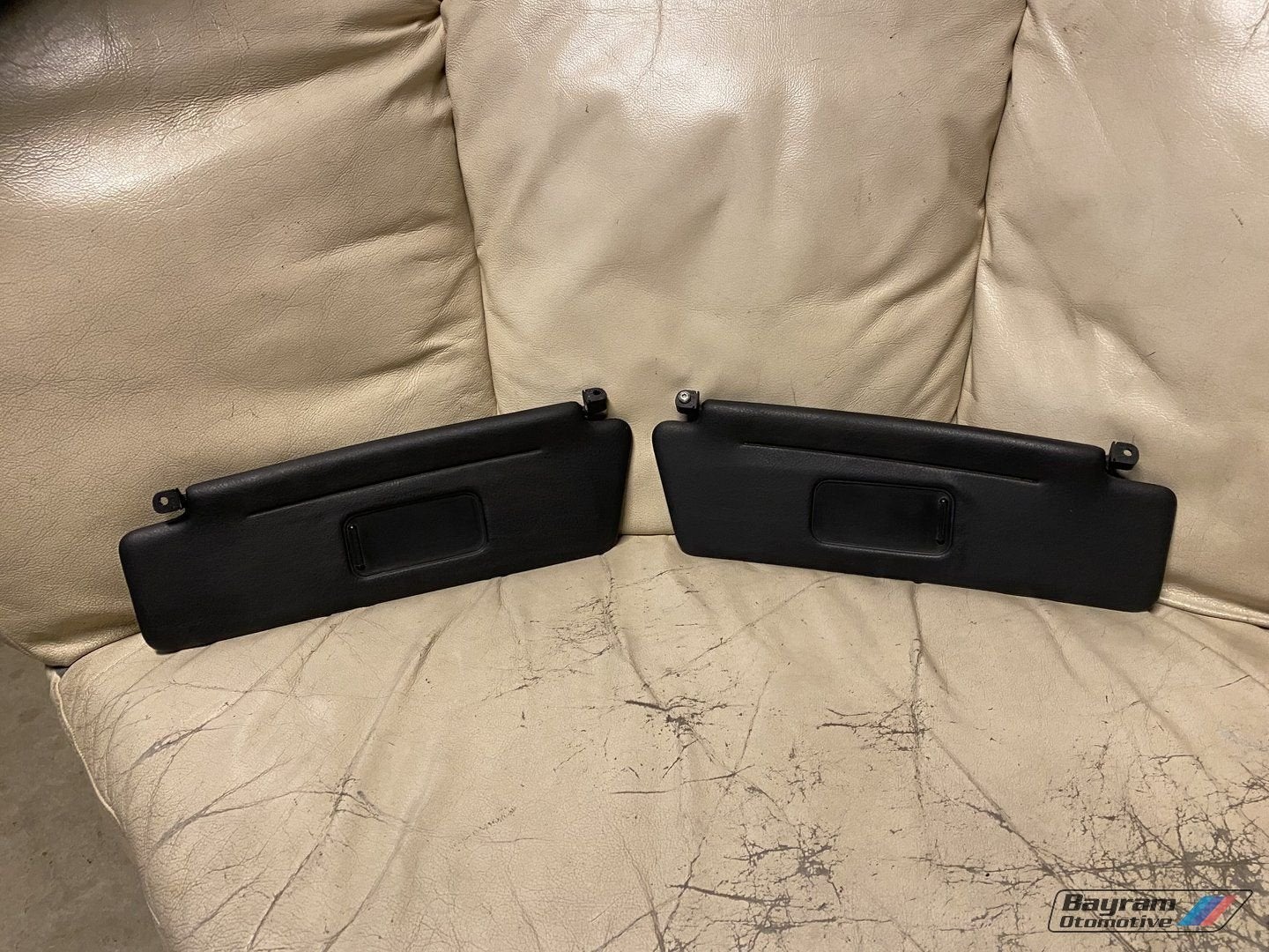 Bmw E36 cabrio zonnekleppen links rechts zwart 3-serie M3, Auto-onderdelen, Gebruikt, -, -, Ophalen of Verzenden