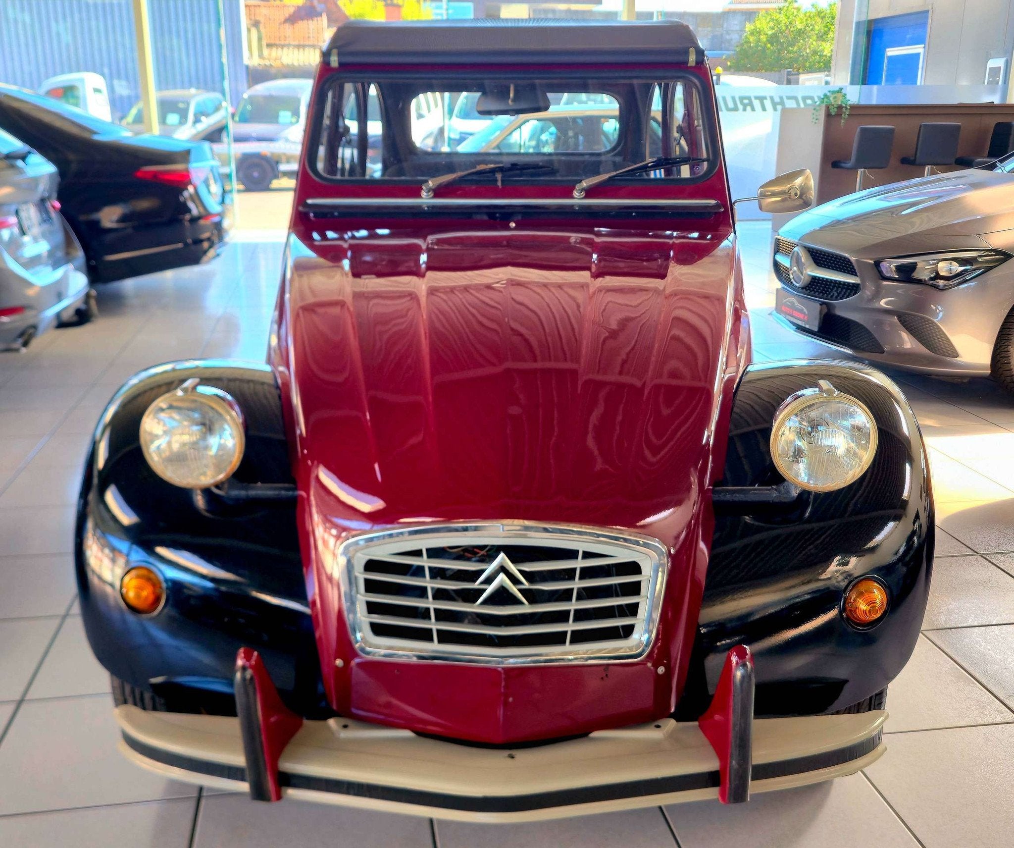 Citroën 2CV 2cv6/ Prachtstaat / km stand 21000km / 602cc /, Auto's, 602 cc, Zwart, Zwart, Bedrijf
