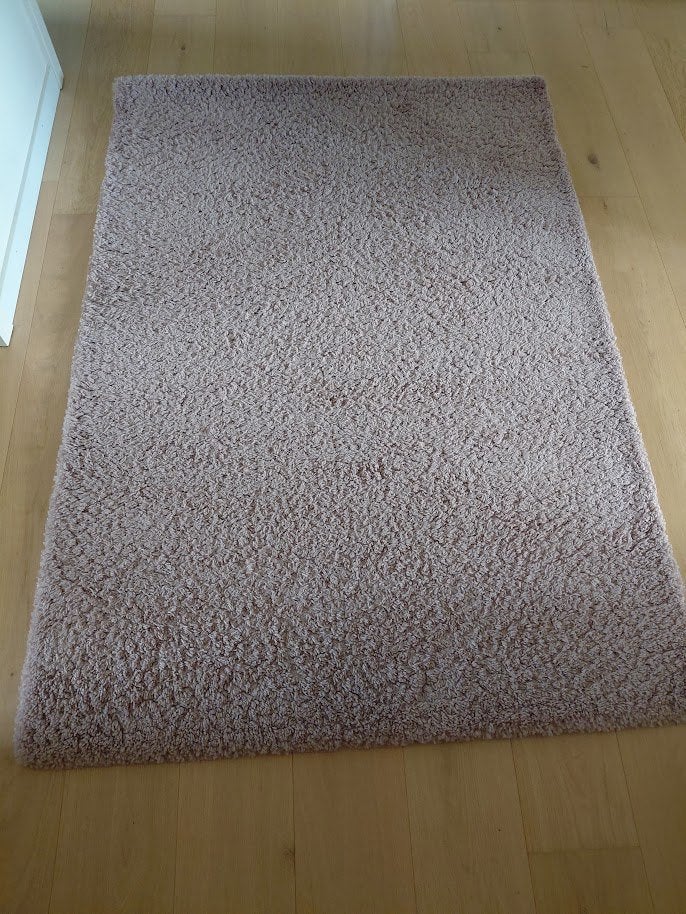 Tapijt oudroze in perfecte staat, Huis en Inrichting, Ophalen, 100 tot 150 cm, Zo goed als nieuw, Roze