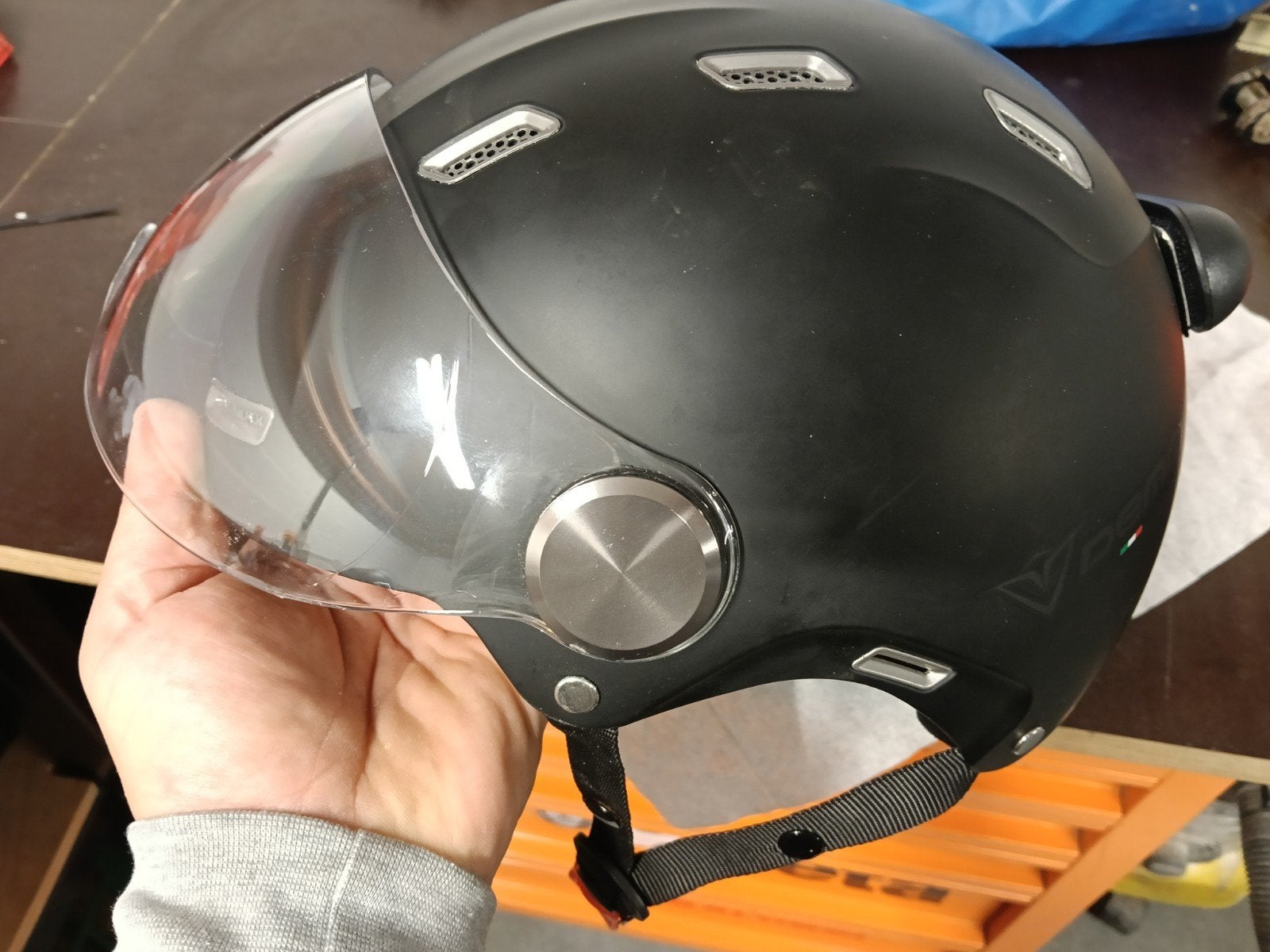 casque demm 45 km/h, Vélos & Vélomoteurs, Enlèvement ou Envoi, Comme neuf, Medium, Demm