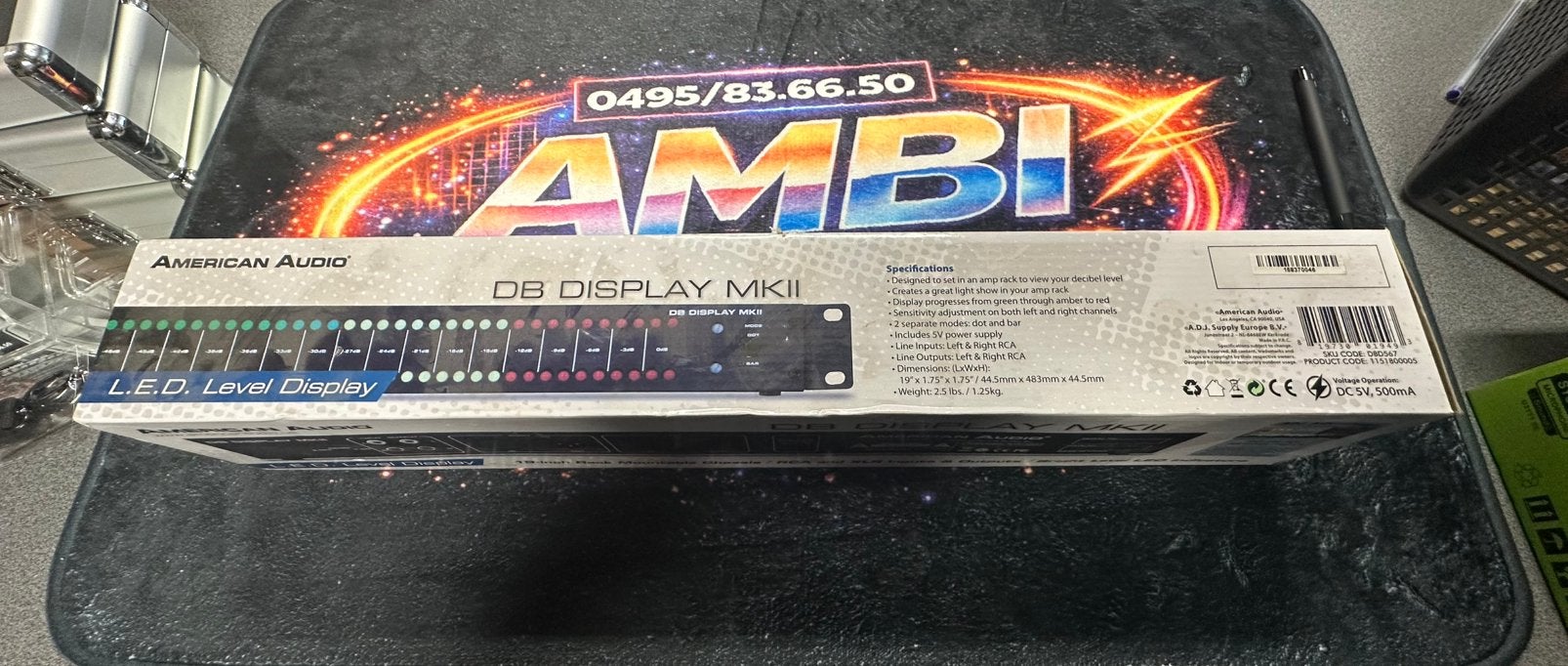 American Audio DB Display Mk2, Muziek en Instrumenten, Ophalen of Verzenden, Zo goed als nieuw
