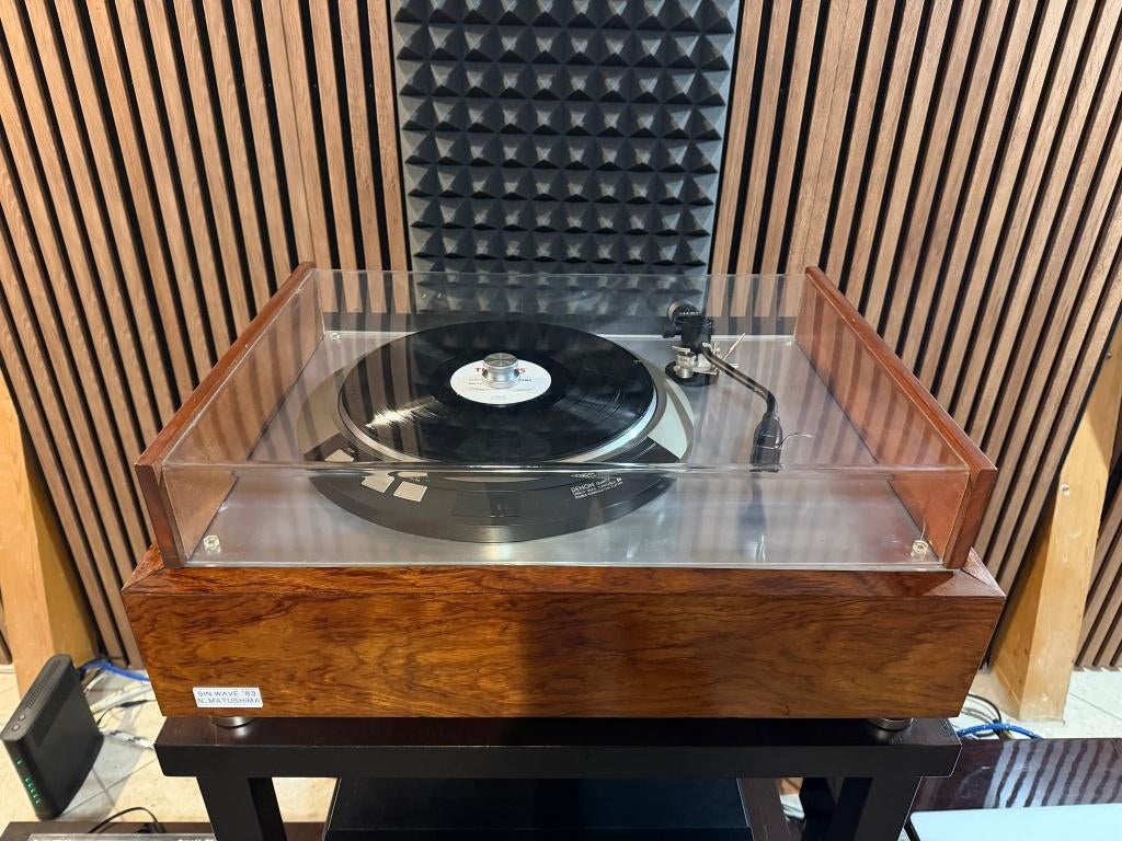 Denon DP-75 platenspeler, TV, Hi-fi & Vidéo, Tourne-disques, Utilisé, Tourne-disque, Autres marques, Réglage pitch, Enlèvement ou Envoi