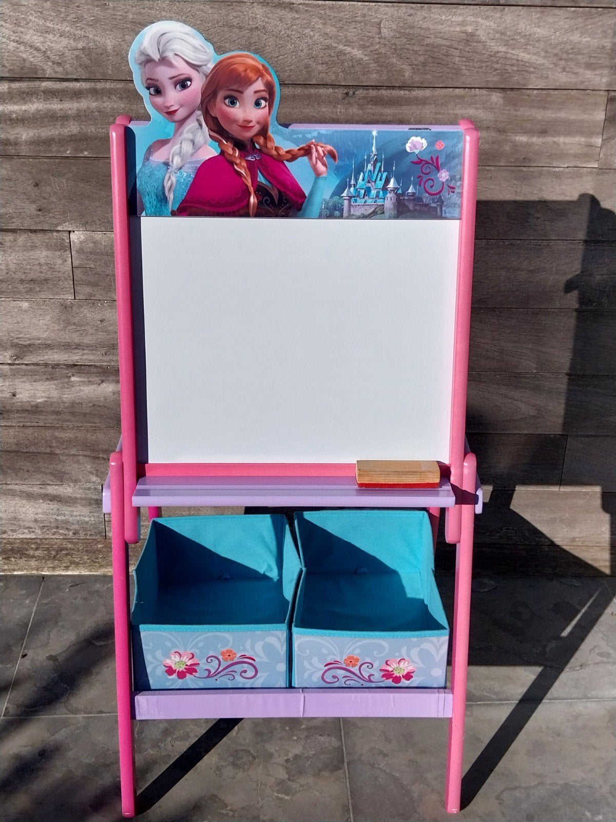 Disney Frozen tekenezel dubbelzijdig met opbergruimte, Ophalen, Krijtbord