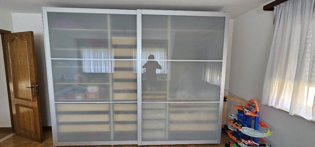 Armoire penderie IKEA PAX (démontée), Enlèvement, Utilisé, Verre