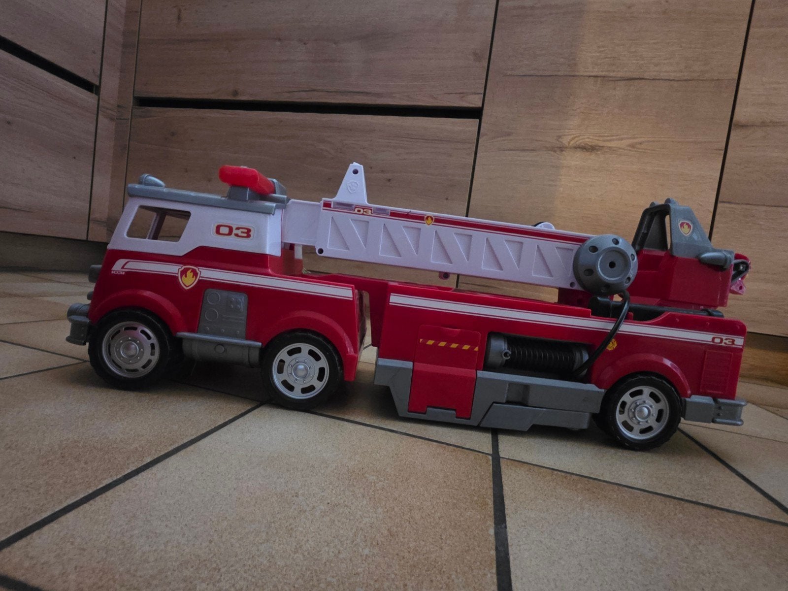 grote camion's, Ophalen