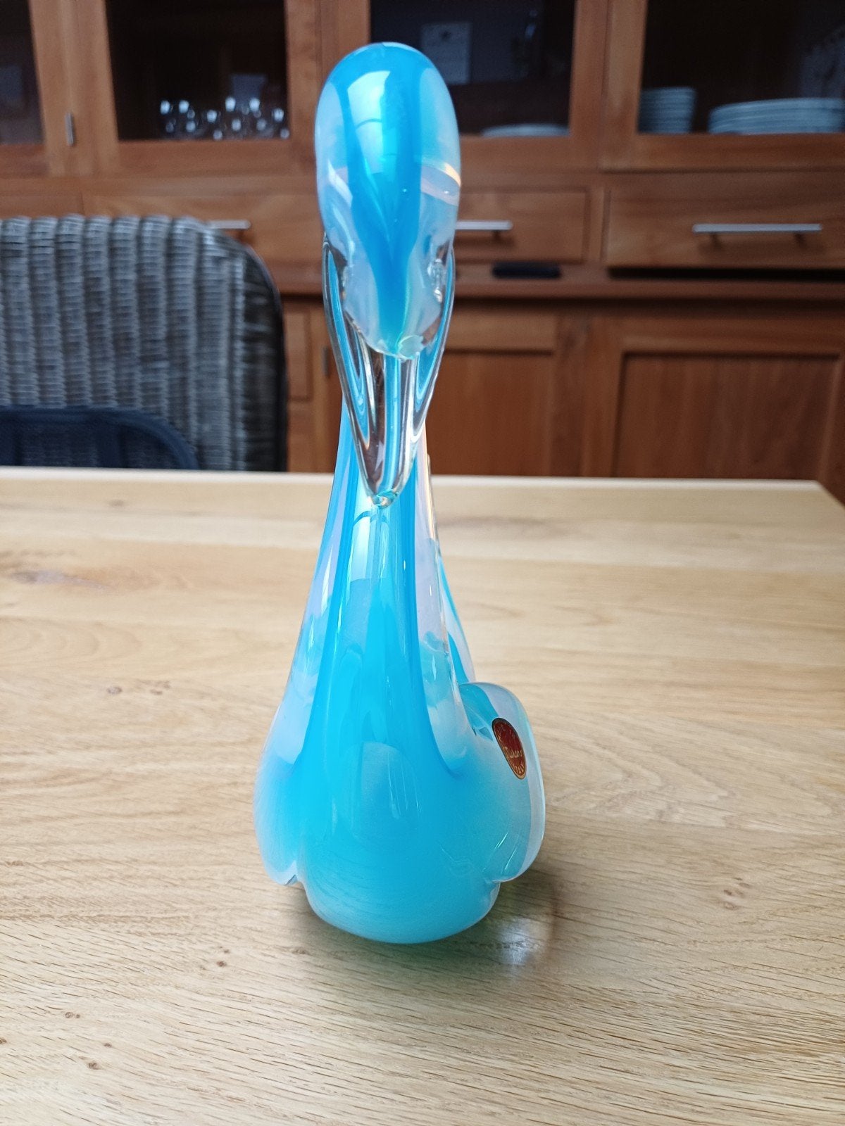 murano eend in prima staat, Ophalen