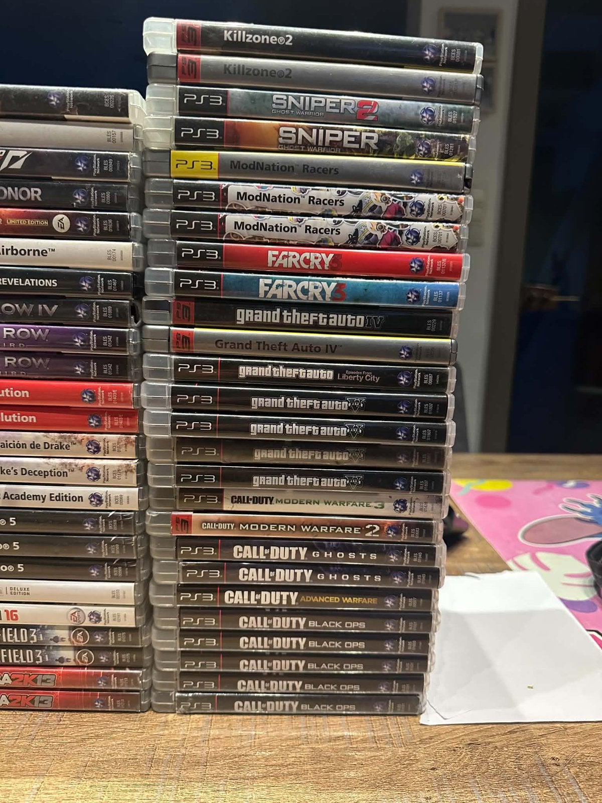 Jeux PlayStation 2 et 3, Enlèvement, Comme neuf