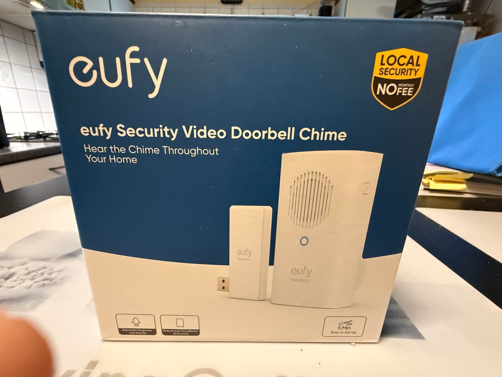 Eufy security video doorbell chime, Ophalen of Verzenden, Zo goed als nieuw