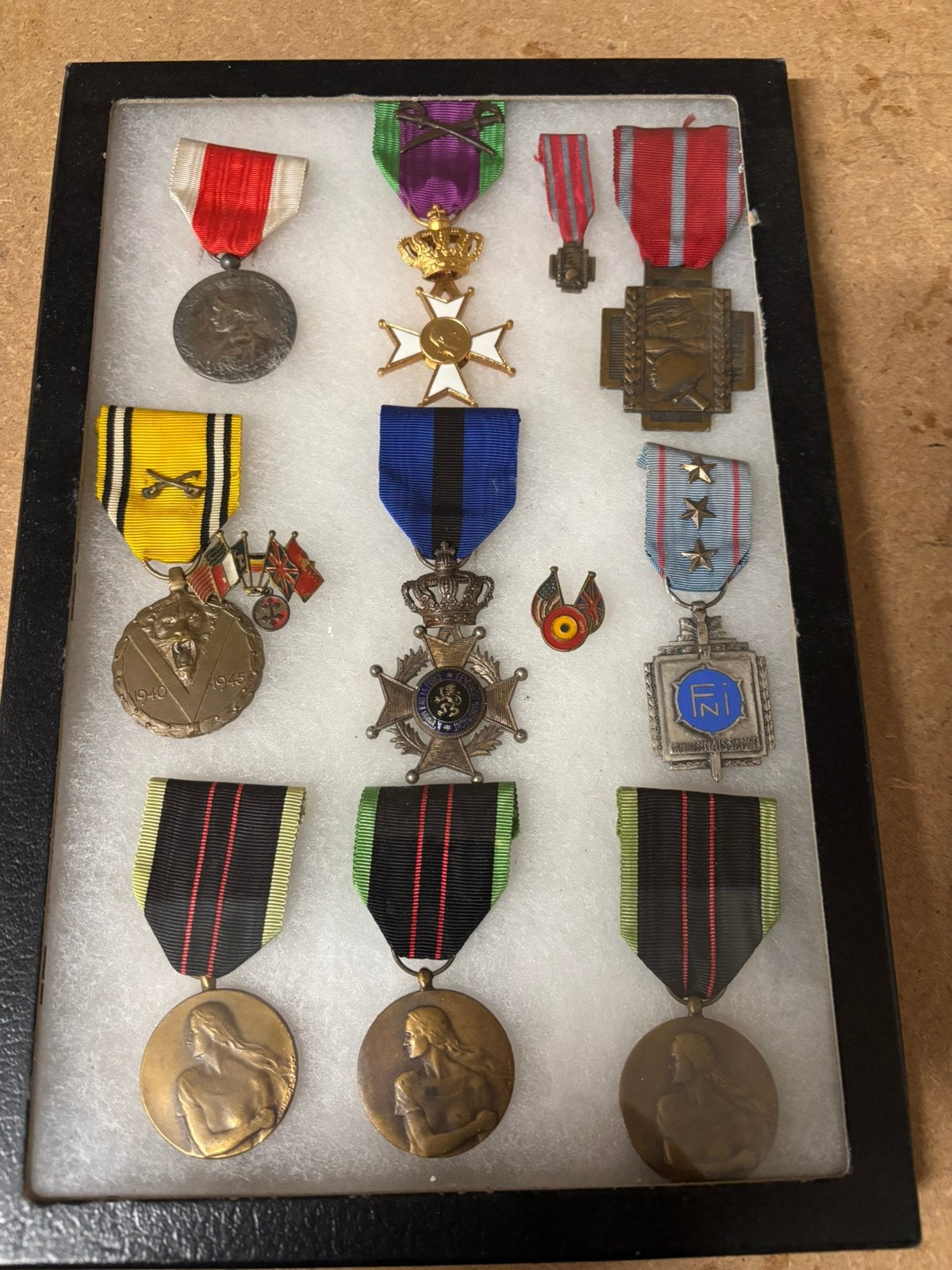 Lot Belgische medailles, Verzamelen, Ophalen of Verzenden