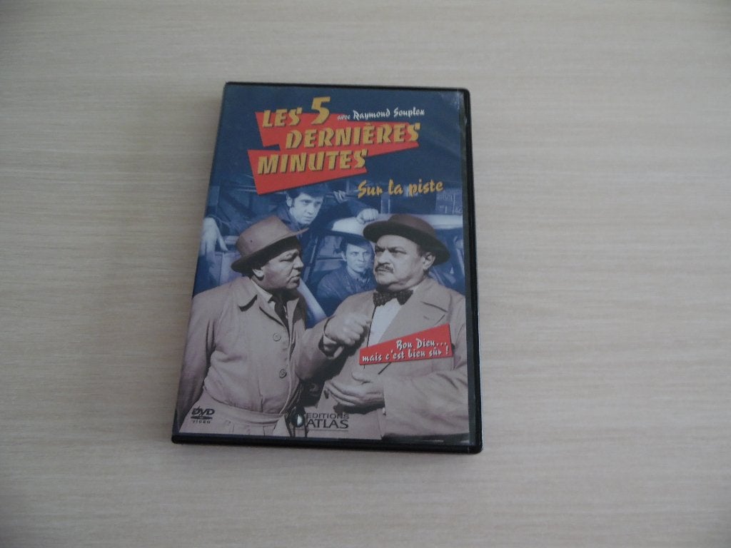 LES CINQ DERNIÈRES MINUTES   SUR LA PISTE, Cd's en Dvd's, Dvd's | Tv en Series, Zo goed als nieuw, Overige genres, Alle leeftijden