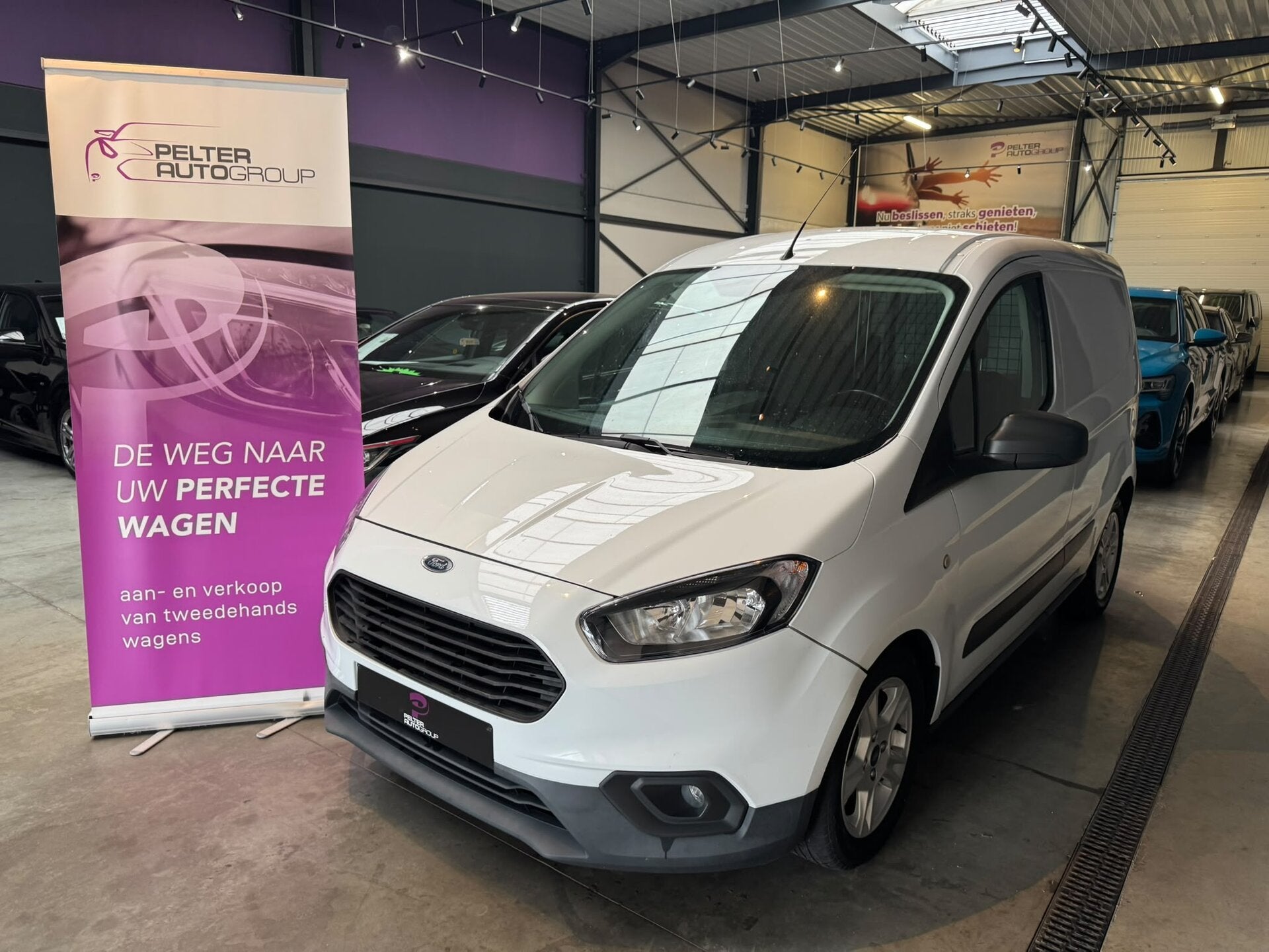 Ford Transit Courier 1.5TDCi Lichte Vr. Camera Btw incl., 0 kg, Wit, Bedrijf, 1500 cc