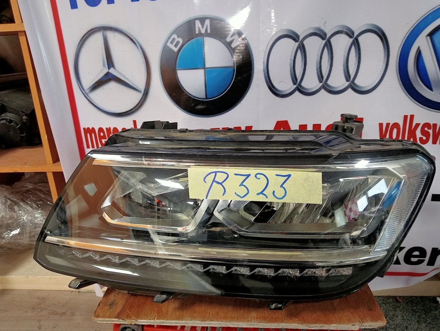 Koplamp VW Tiguan 5NA Voll LED Links Origineel 5NB941035E, Gebruikt, -, Volkswagen, -