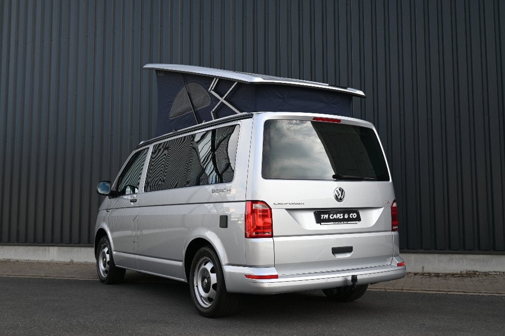Vw T6 California Beach 205Pk-DSG-7zit-4slaap-webasto, ACC,Tr, Automaat, Volkswagen, Vloeistofverwarming, Bedrijf