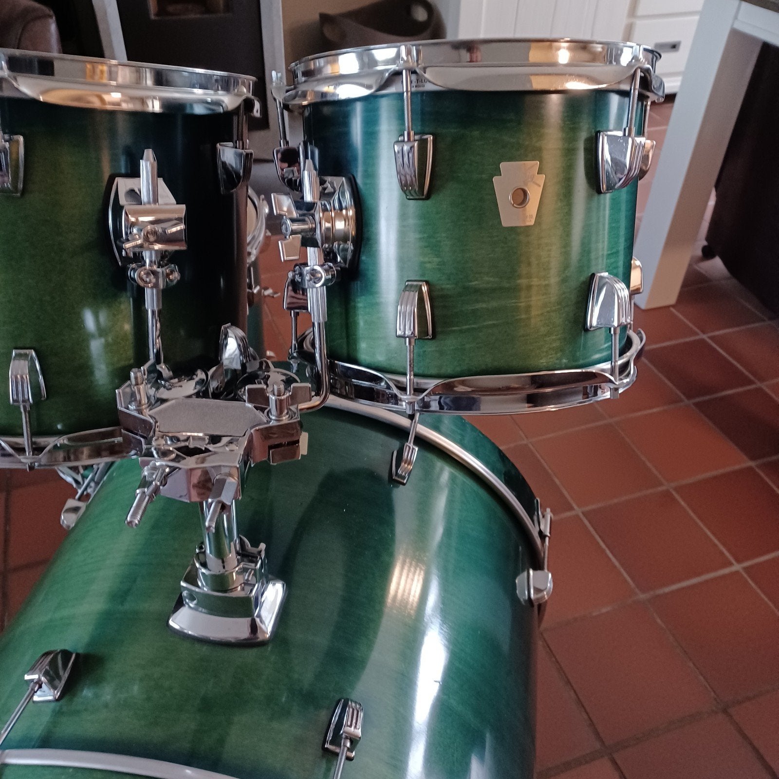 Ludwig classic birch shellset drumstel in zeer goede staat, Muziek en Instrumenten, Ophalen, Zo goed als nieuw, Drums of Percussie