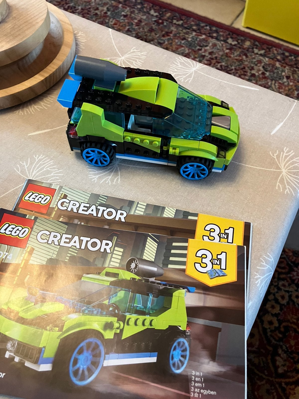 Lego creator 31074 rocket rally car, Kinderen en Baby's, Speelgoed |Speelgoedvoertuigen, Ophalen, Zo goed als nieuw