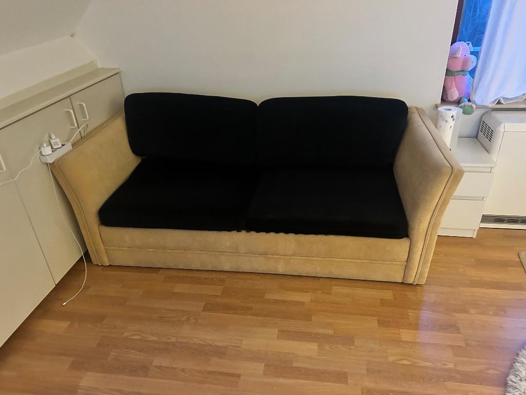 Sofa, Ophalen, Gebruikt, Tweepersoons, Rechte bank