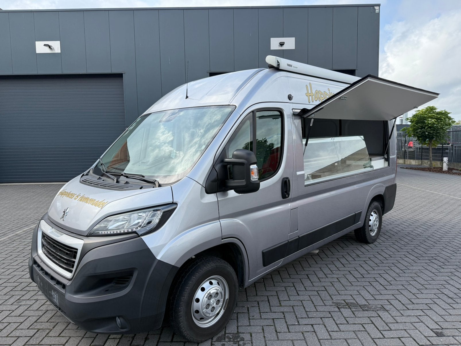 Foodtruck peugeot boxer 2.2hdi 140pk 20.000km, Auto's, Euro 6, Bedrijf, Diesel, Te koop