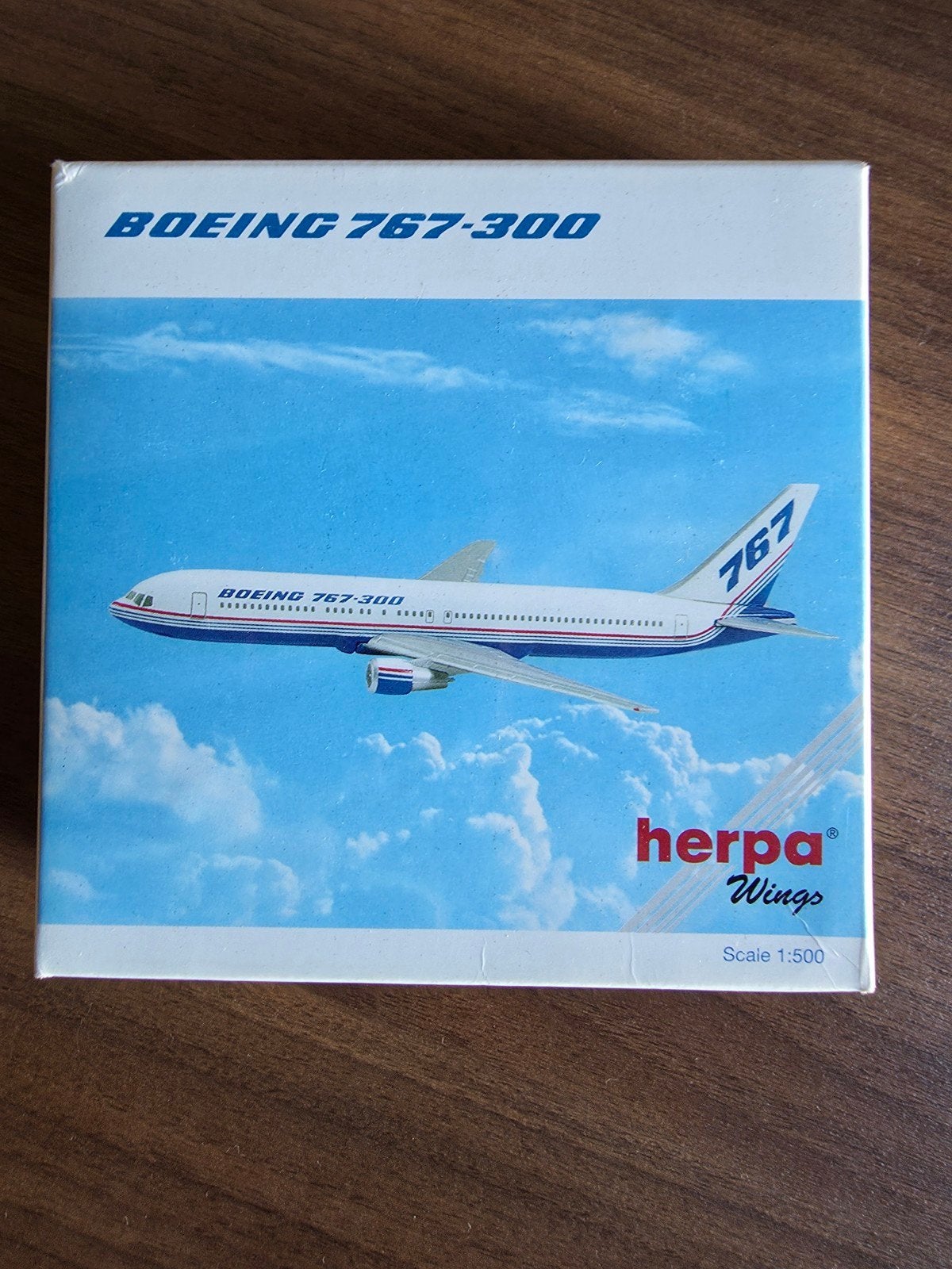 Herpa Boeing 767-300 NG 1/500, Verzamelen, Ophalen of Verzenden, Nieuw, Schaalmodel