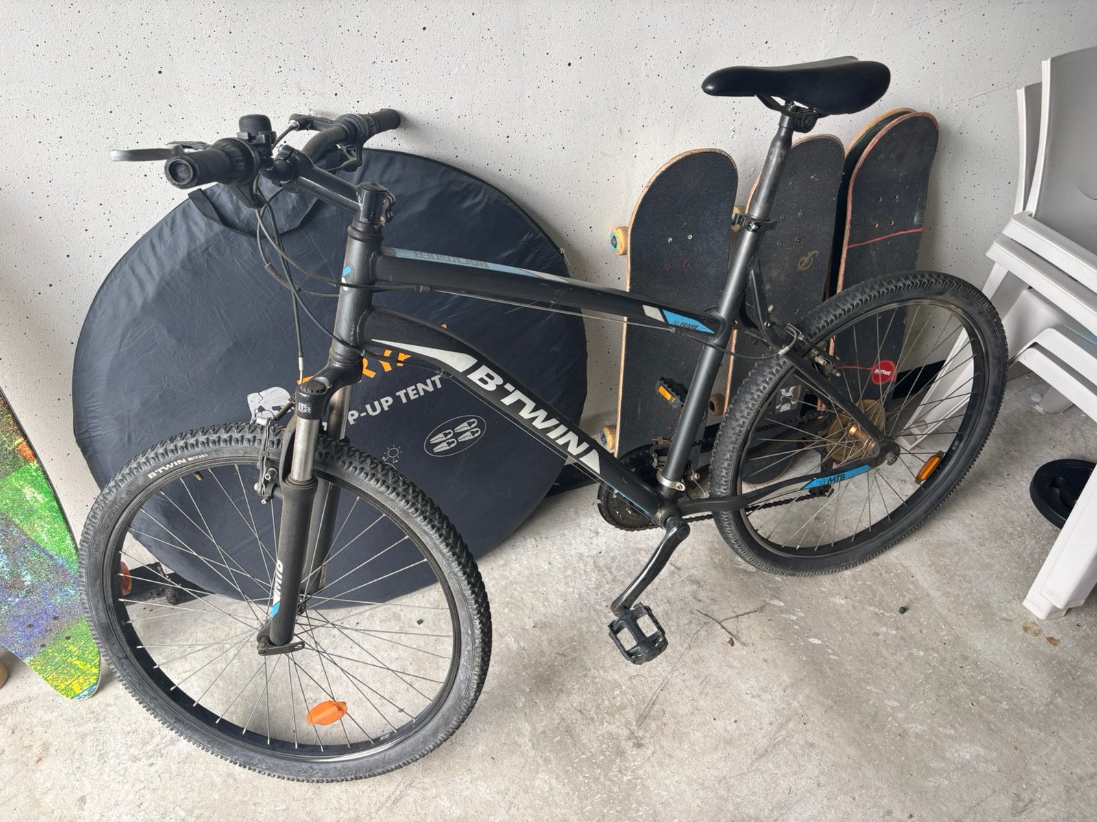 mountain bike mtb btwin, Fietsen en Brommers, Fietsen | Mountainbikes en ATB, Ophalen, Zo goed als nieuw