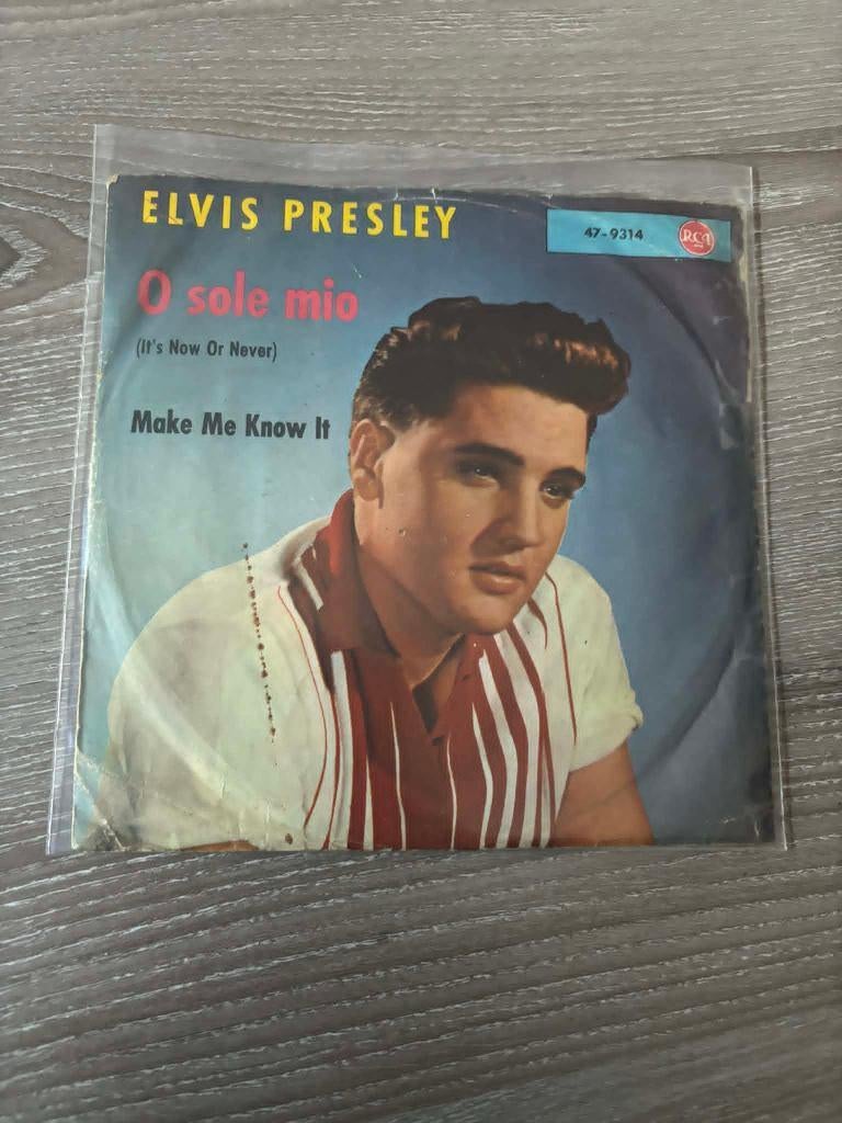 Elvis single, It's now or never/make me know it, Duitse pers, Cd's en Dvd's, Vinyl Singles, Gebruikt, 7 inch, Single, Ophalen of Verzenden