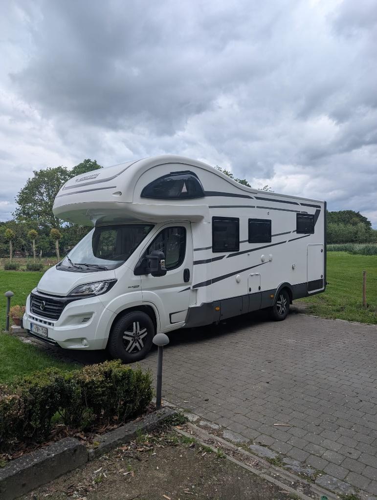 Mobilvetta 5personen, rijbewijs C(1), Caravans en Kamperen, Mobilhomes, Alkoof, Fiat, Particulier, L-zit