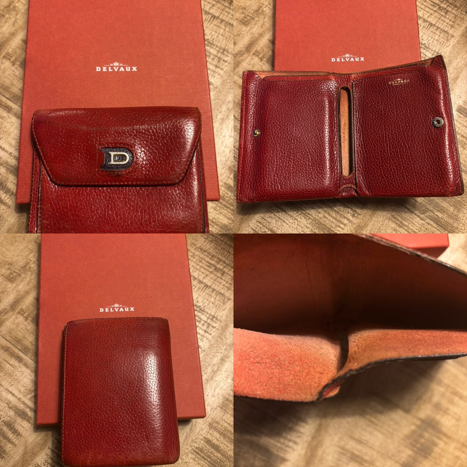 Delvaux geldbeugel, Handtassen en Accessoires, Portemonnees, Ophalen of Verzenden, Zo goed als nieuw