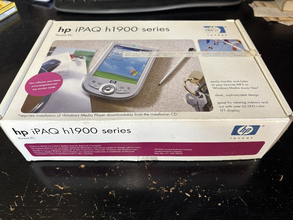 hp iPaq h1900 series Pocket PC, Enlèvement ou Envoi, Comme neuf, HP